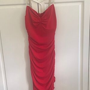 Moda international red dress xsmall